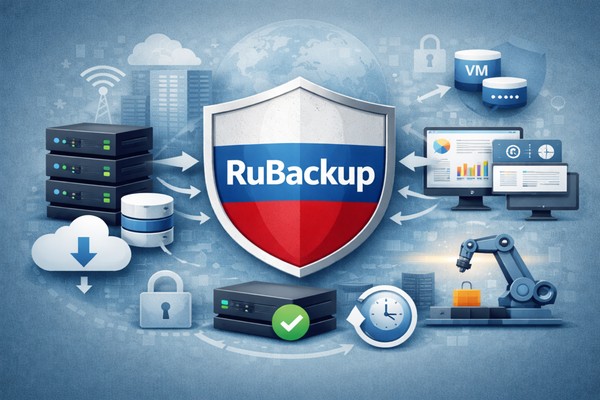Резервное копирование российского производства: RuBackup для защиты данных и бизнес-приложений